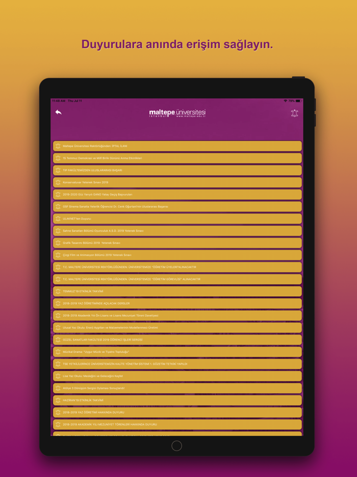 Maltepe Üniversitesi Mobil