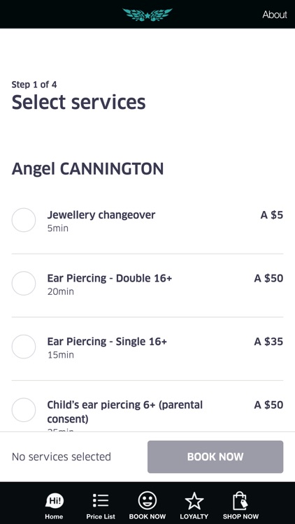 Angel Body Jewellery