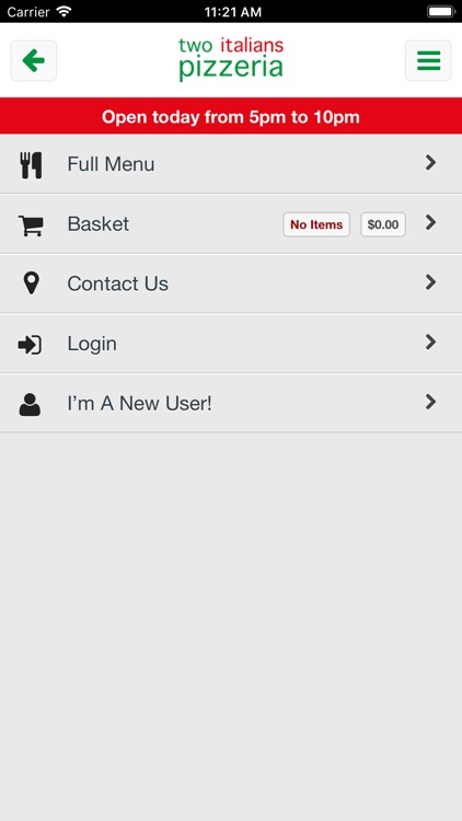 Two Italians Pizzeria