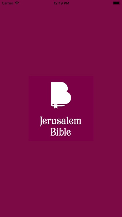 Jerusalem Holy Bible