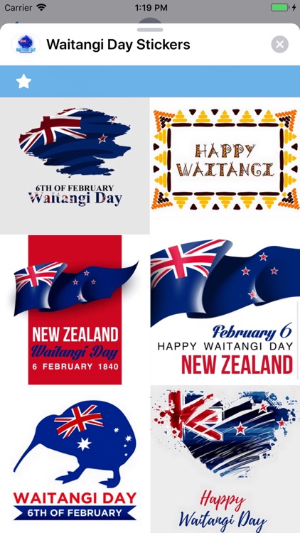 Waitangi Day Stickers