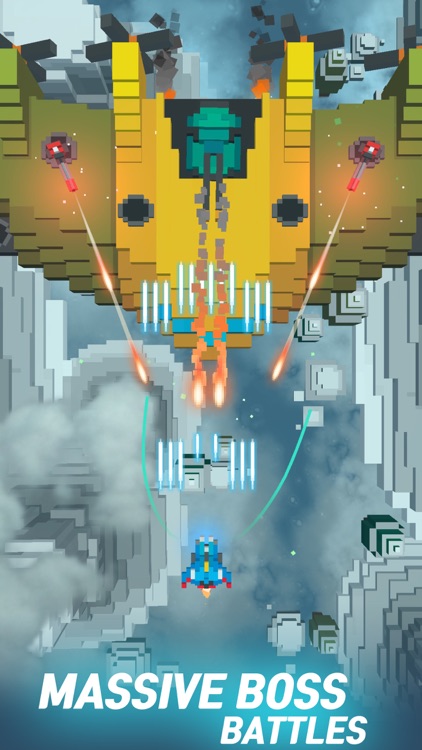 Sky Wings: Pixel Fighter 3D