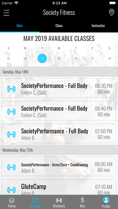 Society Fitness screenshot 3