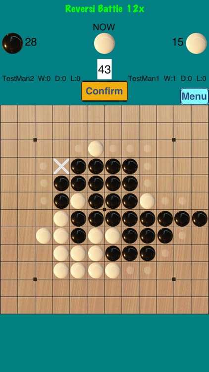 黑白棋 Battle 12x