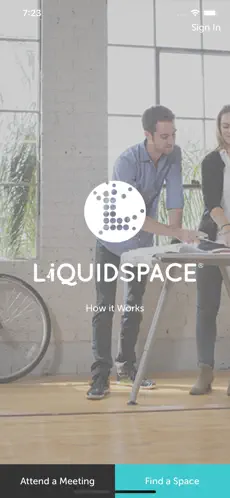 Captura de Pantalla 1 LiquidSpace iphone