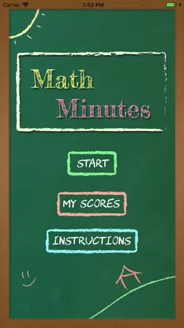 Game screenshot Math Minutes Subtraction apk