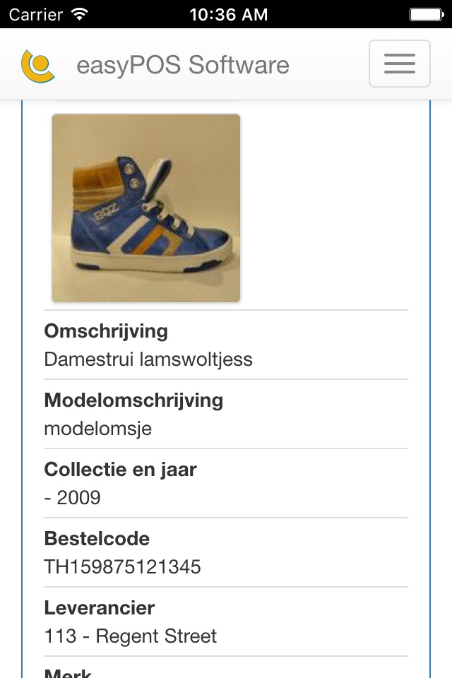 easyPOS Fashion App screenshot 4