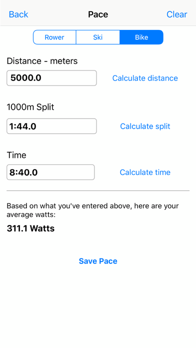 Watts My Pace - Calculator screenshot 3