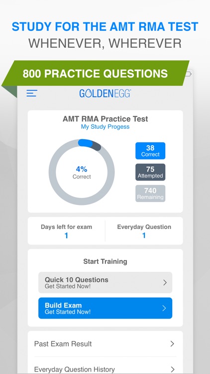 AMT RMA Practice Test Prep