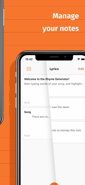 Rhyme Generator - Lyrics Book(圖3)-速報App