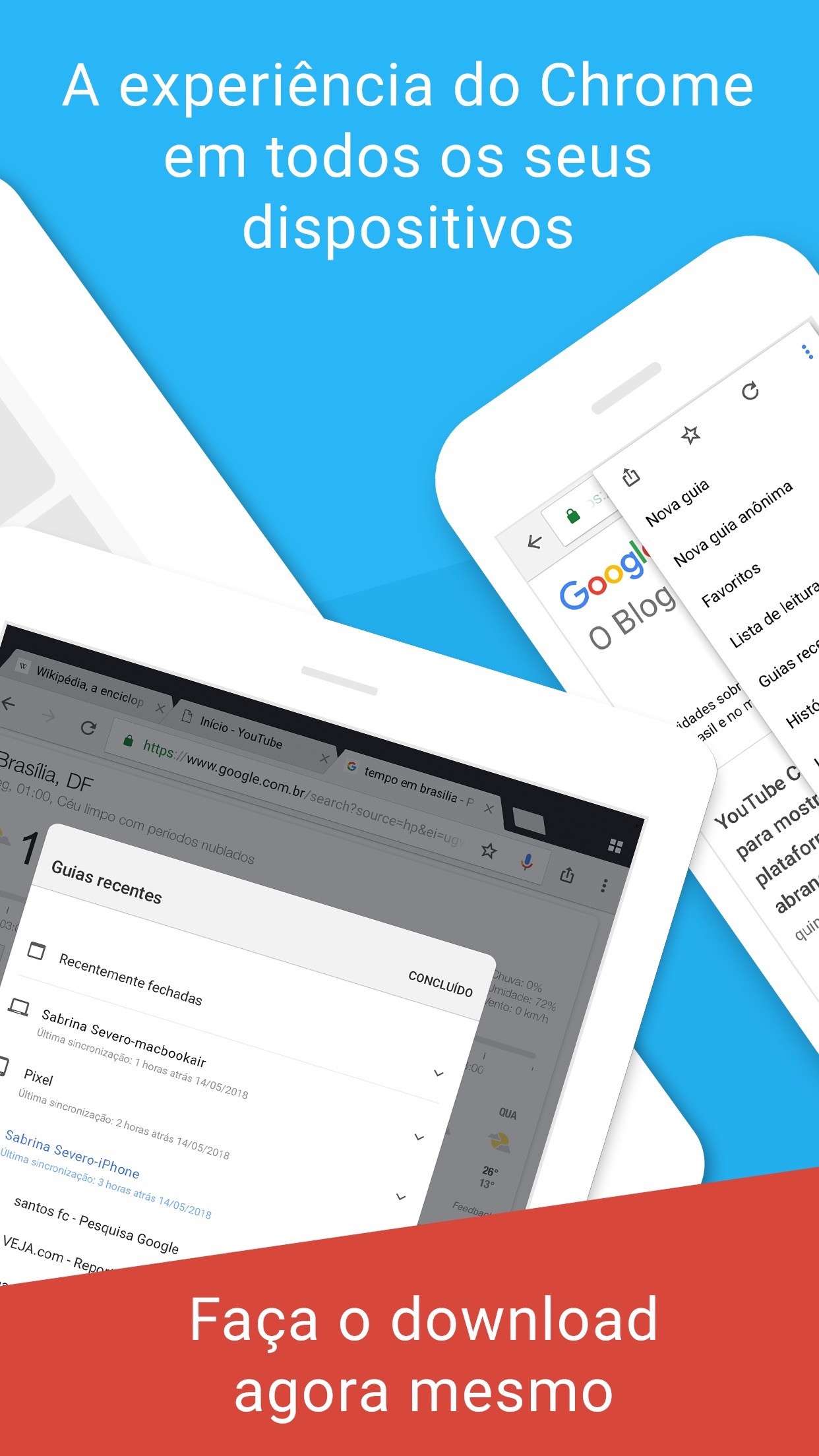 Screenshot do app Google Chrome