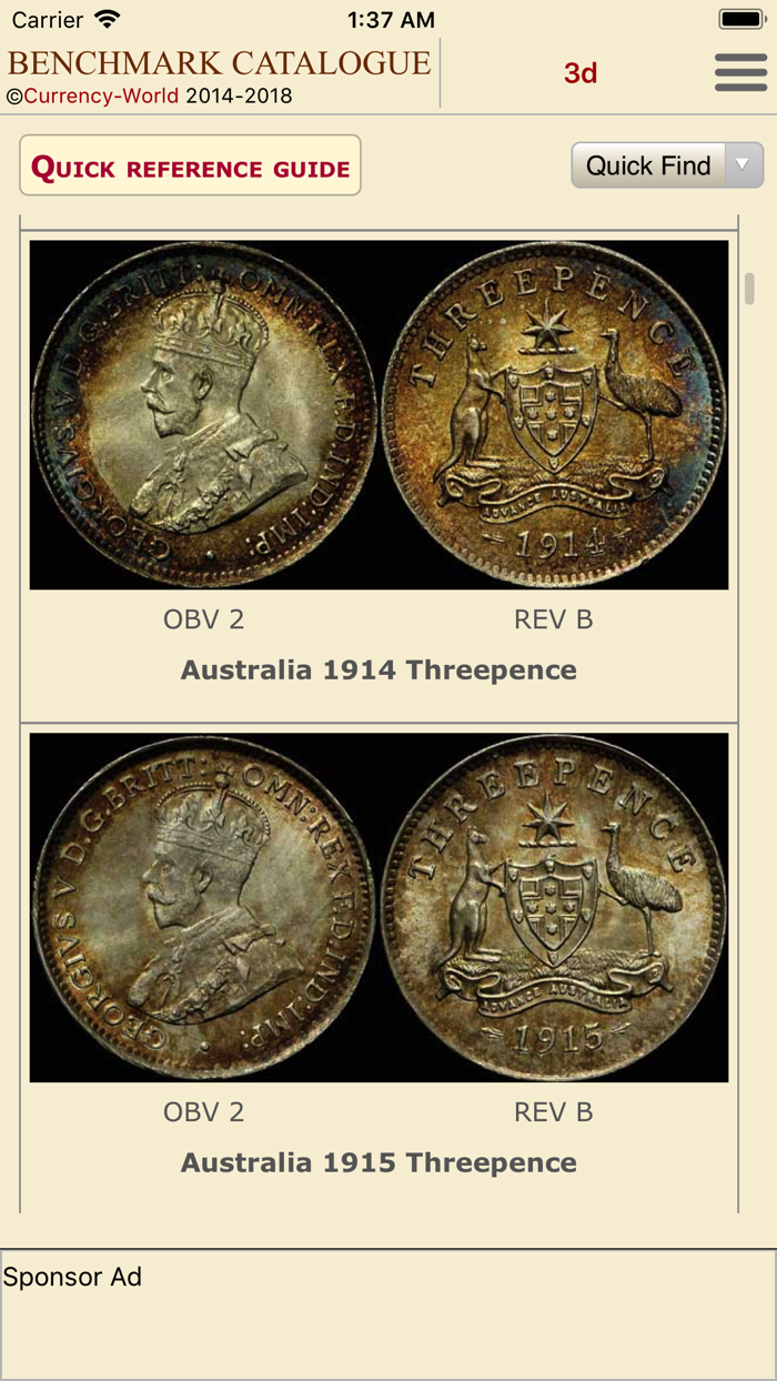 Australia Coin Values