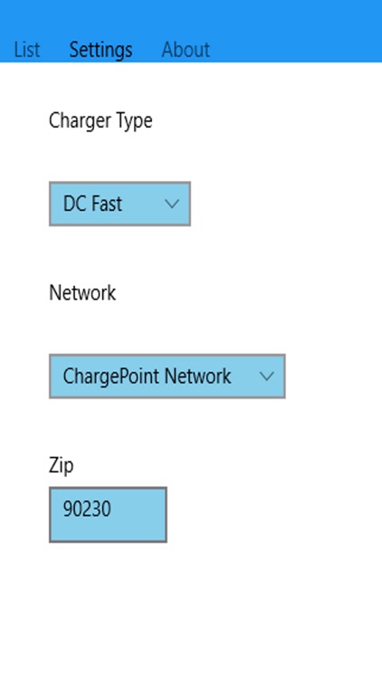 Fast Charge Finder