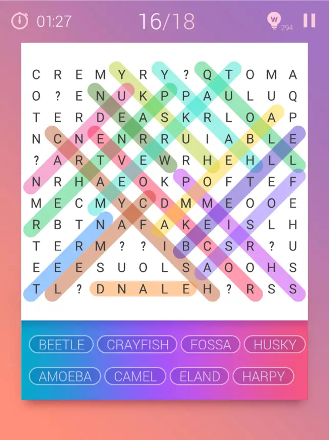 Captura de Pantalla 5 Word Search Pro‧ iphone