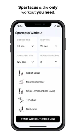 Game screenshot Spartacus Workout mod apk