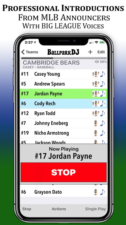 BallparkDJ Walkout Intros screenshot-1