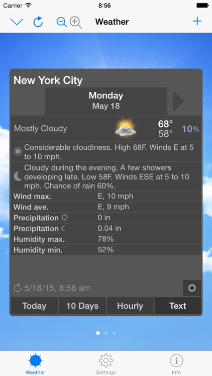 ClassicWeather HD screenshot-3