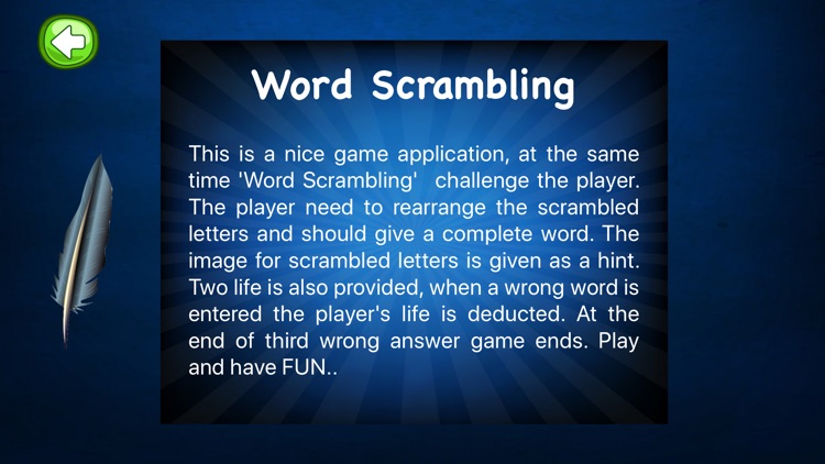 Word Scrambling