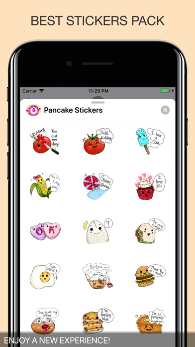 Pancake Stickers screenshot 4