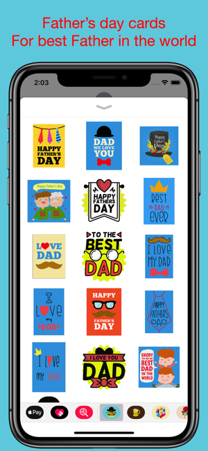 Fathers Day stickers for text(圖1)-速報App