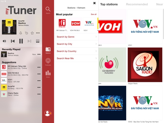 myTuner Radio Việt Nam Online trên App Store