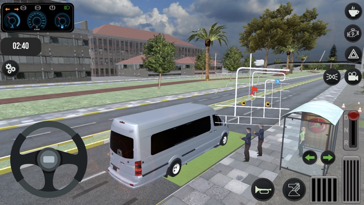 Minibus City Travel Simulator