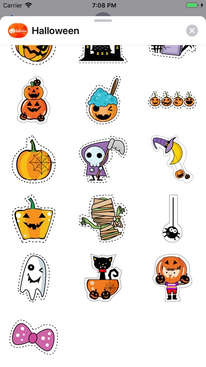 Halloween Stickers & Pumpkins