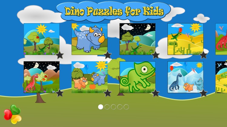 Dinosaur Games Puzzle for Kids screenshot-4