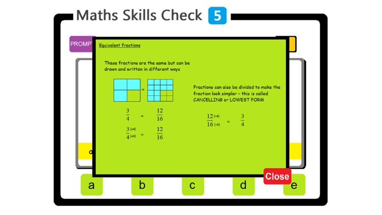 PAM Maths Skills Check 5 screenshot-3