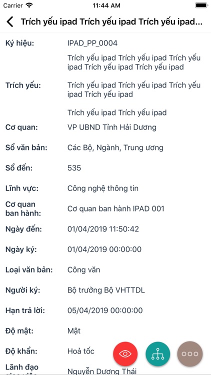 VOffice Hải Dương  for iPhone screenshot-3