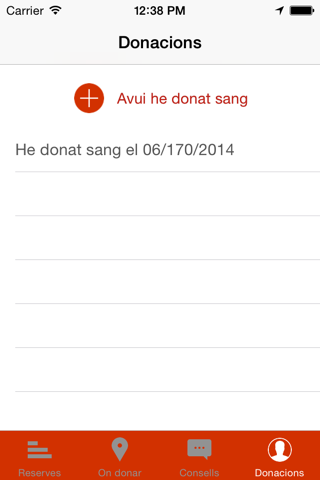 Donar Sang screenshot 4