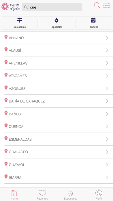 Viajeras Ecuador screenshot 2