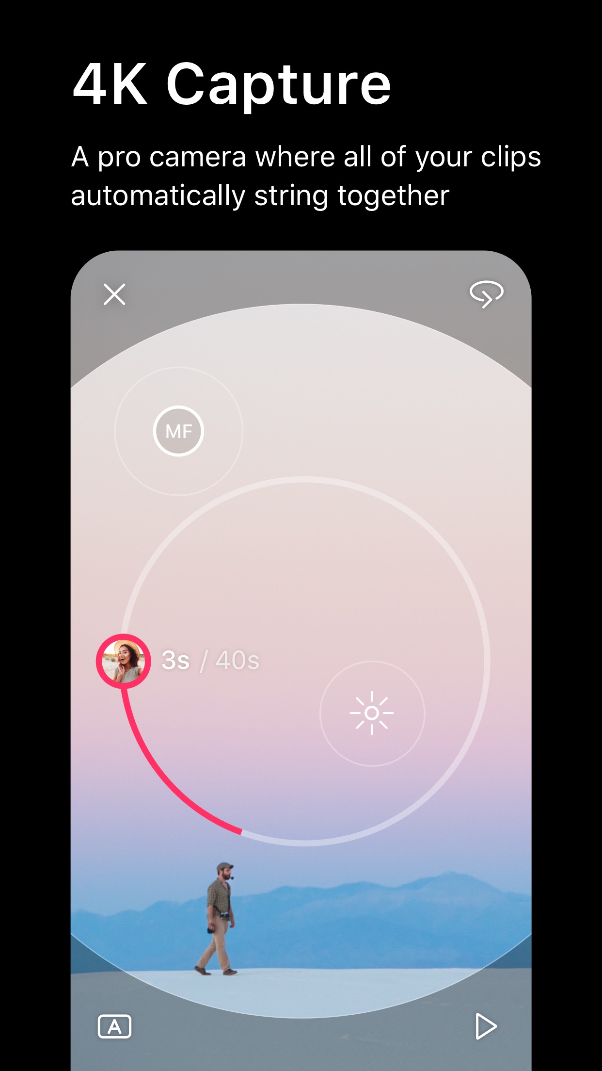 Screenshot do app Spark Camera - Video Editor