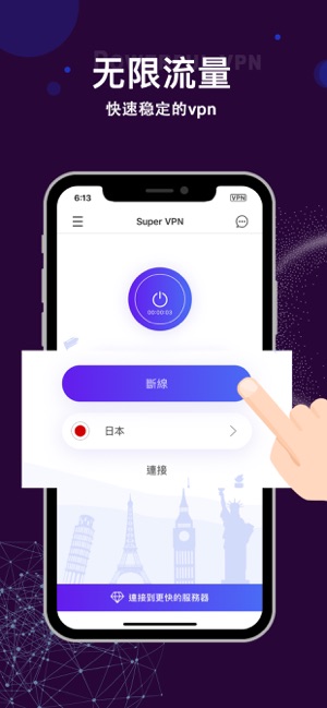 SuperVPN - Secure & Fast Proxy(圖1)-速報App