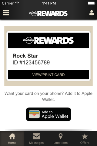 Hard Rock Rewards screenshot 2