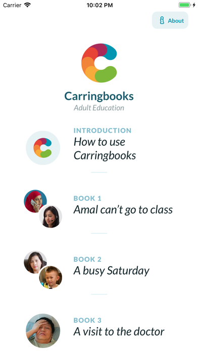 How to cancel & delete Carringbooks from iphone & ipad 1