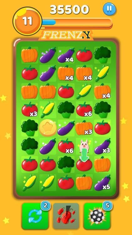 Veggie Flip - Match-3 Frenzy screenshot-5