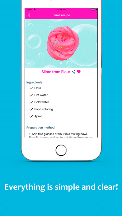 How to cancel & delete How to make slime? from iphone & ipad 3