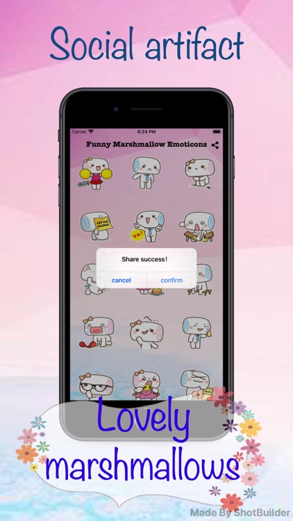 Funny Marshmallow Emoticons