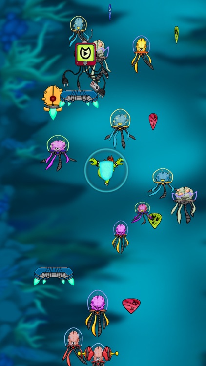Jumping Croc Jellyfish Attack screenshot-3