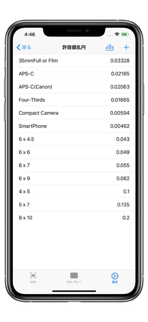 Depth Of Field Calculator(圖4)-速報App