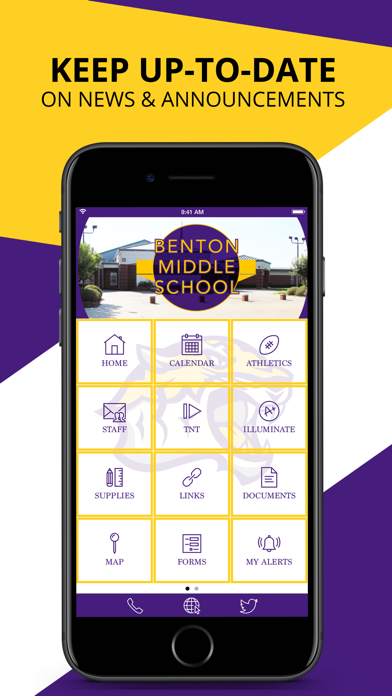 How to cancel & delete Benton Middle School from iphone & ipad 1