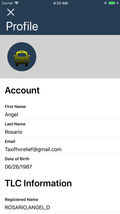 Taxi FHV Relief screenshot 4