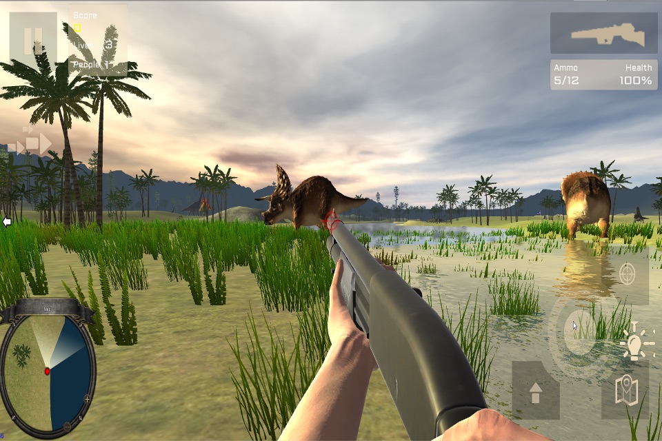 Dinosaur Hunting Patrol 3D screenshot 4