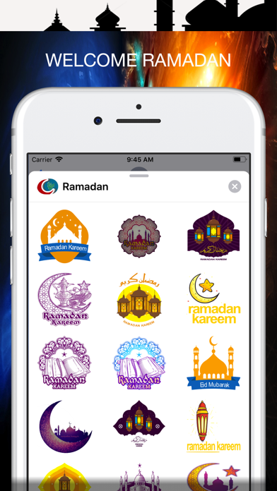 Ramadan Welcome Stickers screenshot 4