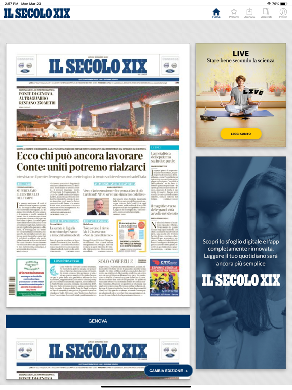Il Secolo XIX Edicola Digitaleのおすすめ画像2