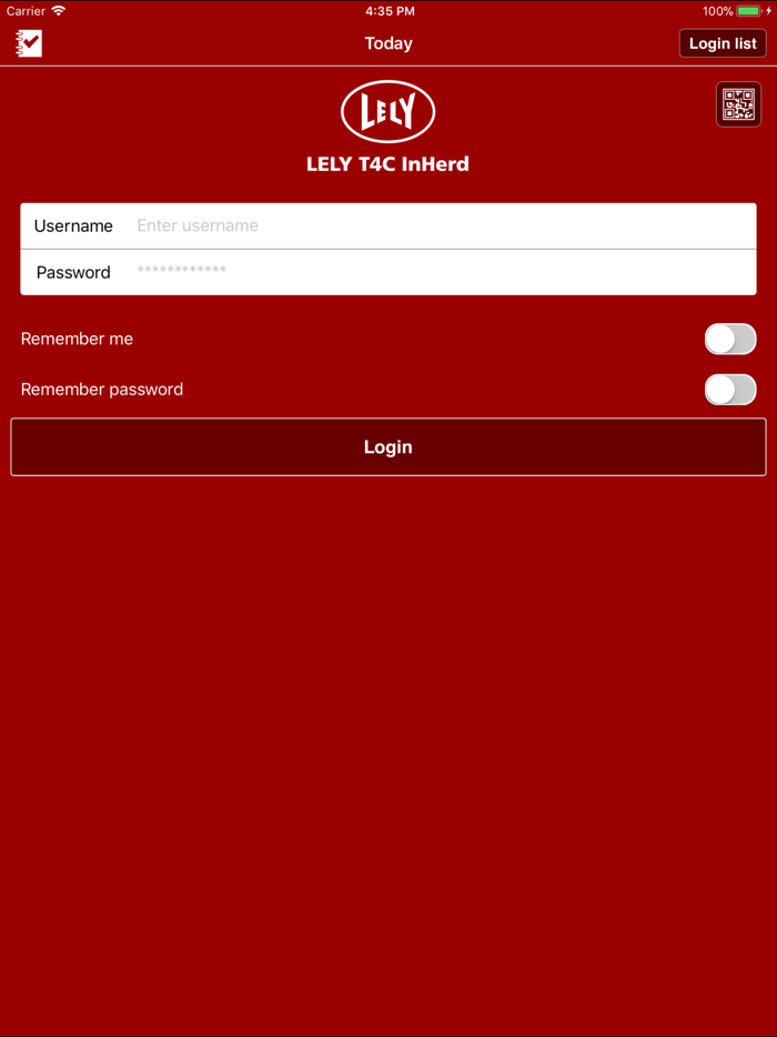 Lely T4C InHerd - Today