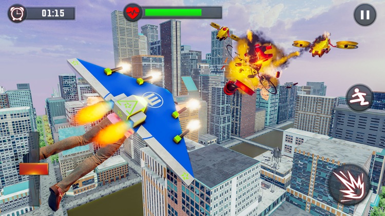 Jetpack Air Battle screenshot-2