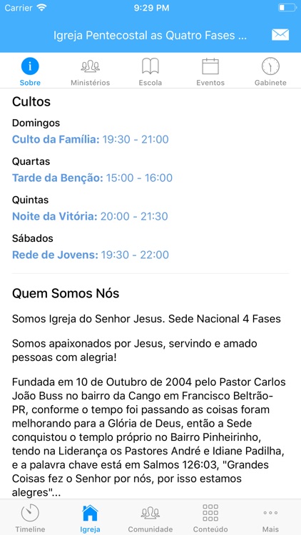 IP AS 4 Fases do Evangelho screenshot-5