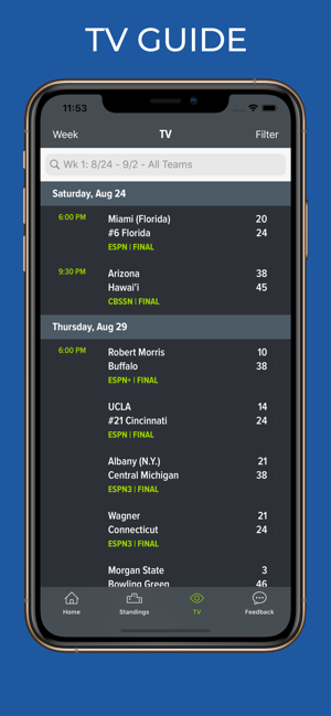 Navy Football Schedules(圖7)-速報App